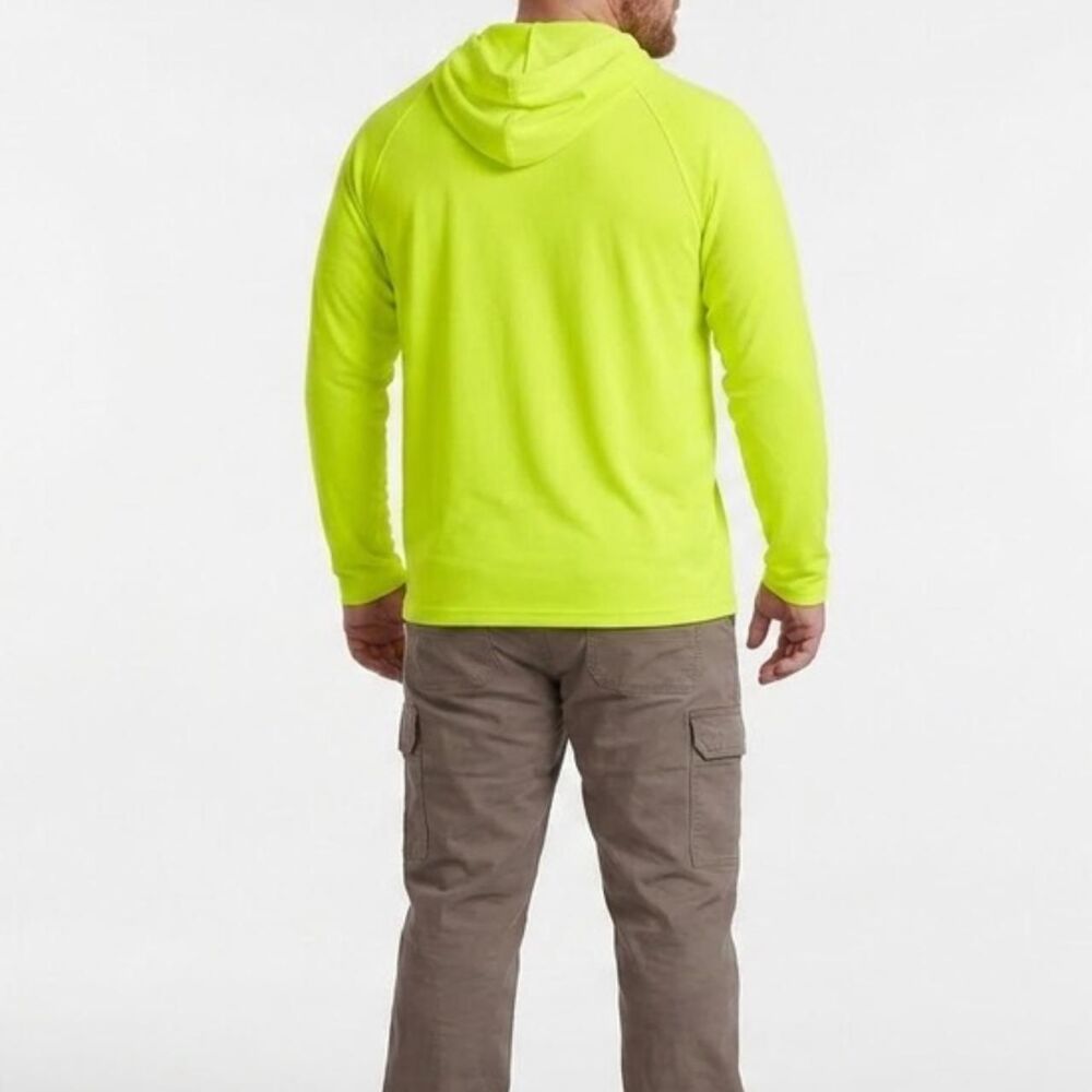 Dickies Men's Green and Yellow Hoodie - Picture 2 of 8